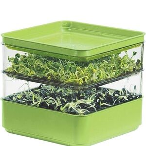 Seed Sprouter With Organic Alfalfa Seeds Aprouts Seeds Indoors New in Box
